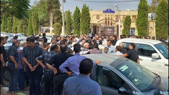 تجمع اعتراضی تراکتورداران شهرستان رفسنجان 