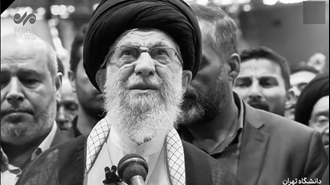 خامنه‌ای در تشییع جنازه اسماعیل هنیه