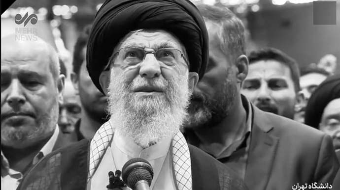 خامنه‌ای در تشییع جنازه اسماعیل هنیه