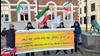 هورسنز دانمارک - برگزاری میز کتاب توسط ایرانیان آزاده در حمایت از قیام سراسری مردم ایران - ۲۲دی ماه
