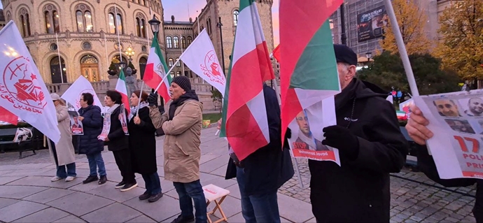 اسلو - آکسیون ایرانیان آزاده همزمان با روز جهانی علیه مجازات اعدام - ۱۹مهر