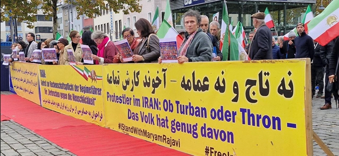 کلن - آکسیون ایرانیان آزاده همزمان با روز جهانی علیه مجازات اعدام - ۱۹مهرماه