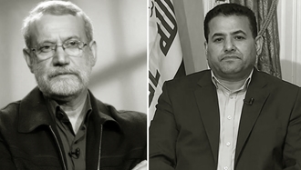 کنفرانس مشترک خبری الاعرجی و لاریجانی