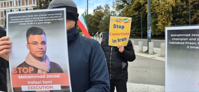 آکسیون ایرانیان آزاده همزمان با روز جهانی علیه مجازات اعدام، در شهرهای آمریکا، اروپا، کانادا 