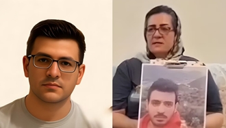 مادر زندانی سیاسی احسان فریدی