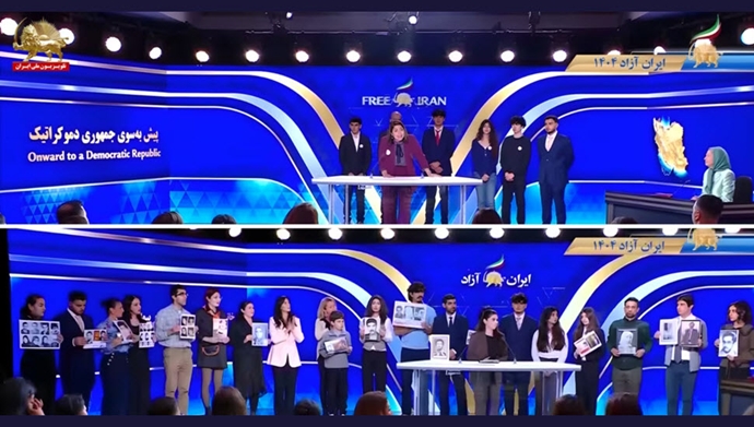 اجتماع جوانان با حضور رئیسجمهور برگزیدهٔ مقاومت-ایران آزاد –قسمت دوم