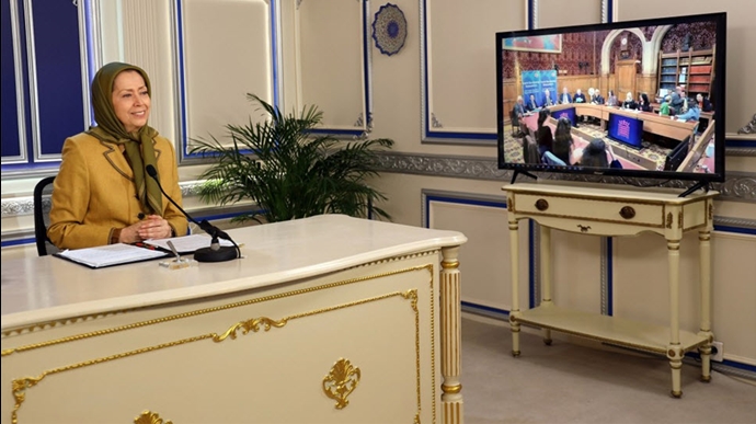 سخنرانی خانم مریم رجوی - کنفرانس در مجلس انگلستان