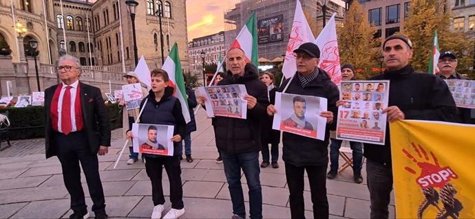 اسلو - آکسیون ایرانیان آزاده همزمان با روز جهانی علیه مجازات اعدام - ۱۹مهر