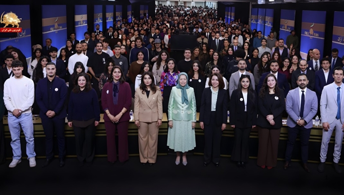 بازتاب سایت ایی یو ریپورتر از کنفرانس جوانان هوادار مقاومت ایران