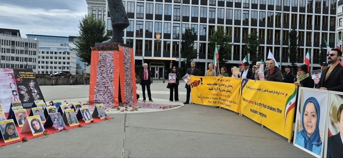 آکسیون ایرانیان آزاده همزمان با روز جهانی علیه مجازات اعدام، در شهرهای آمریکا، اروپا، کانادا 