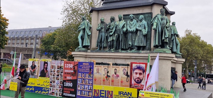 کلن - آکسیون ایرانیان آزاده همزمان با روز جهانی علیه مجازات اعدام - ۱۹مهرماه