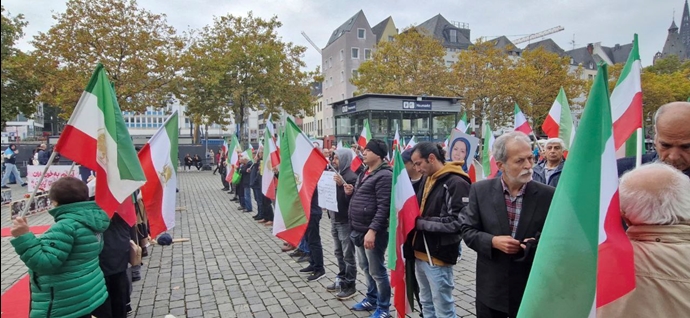 کلن - آکسیون ایرانیان آزاده همزمان با روز جهانی علیه مجازات اعدام - ۱۹مهرماه