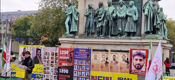 کلن - آکسیون ایرانیان آزاده همزمان با روز جهانی علیه مجازات اعدام - ۱۹مهرماه