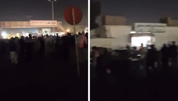 تجمع خانواده‌ها مقابل زندان قزلحصار؛ با فریاد «نه به اعدام» 