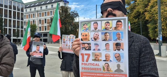 اسلو - آکسیون ایرانیان آزاده همزمان با روز جهانی علیه اعدام دومین روز - ۱۹مهر