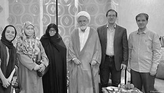 دیدار کروبی با فرزندان موسوی