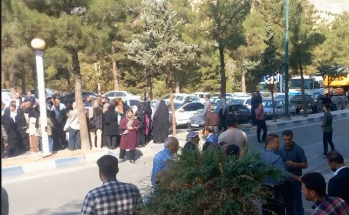 اعتراض ساکنان قایم ایلام 