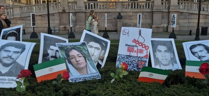 اسلو - آکسیون ایرانیان آزاده همزمان با روز جهانی علیه مجازات اعدام - ۱۹مهر