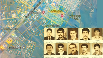 رزمندگان مجاهد خلق که در پشت‌آشان به‌شهادت رسیدند
