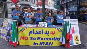 زوریخ سوئیس - برگزاری میز کتاب توسط ایرانیان آزاده