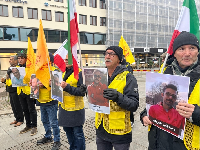 یوتوبوری - آکسیون ایرانیان آزاده در حمایت از قیام آبان ۹۸ - ۱۷ آبان ۱۴۰۴