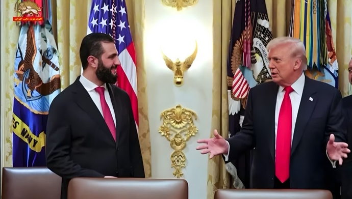 دیدار تاریخی ترامپ و احمد الشرع