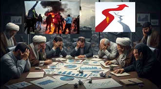 خامنه‌ای در محاصره بحرانها. جرقه قیام نزدیکتر است