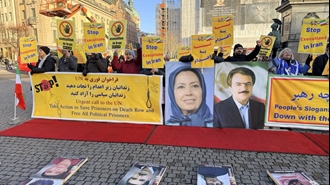 استکهلم - تظاهرات ایرانیان آزاده علیه موج اعدامها در ایران