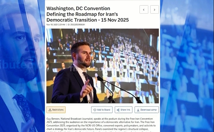 انعکاس آسوشیتدپرس از کنوانسیون ایران آزاد ۲۰۲۵ انعکاس آسوشیتدپرس از کنوانسیون ایران آزاد ۲۰۲۵