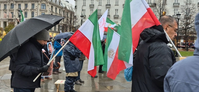 اسلو - آکسیون در همبستگی با قیام سراسری مردم ایران توسط ایرانیان آزاده - ۱۰آبان