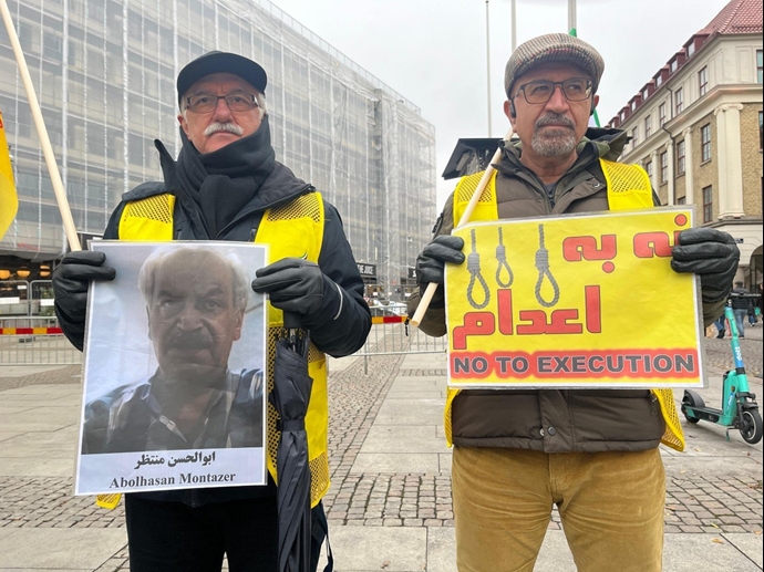 یوتوبوری - آکسیون ایرانیان آزاده در حمایت از قیام آبان ۹۸ - ۱۷ آبان ۱۴۰۴