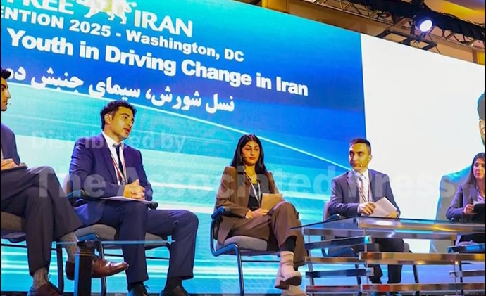 انعکاس آسوشیتدپرس از کنوانسیون ایران آزاد ۲۰۲۵ انعکاس آسوشیتدپرس از کنوانسیون ایران آزاد ۲۰۲۵