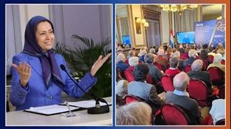 خانم مریم رجوی رئیس‌جمهور برگزیده مقاومت ایران