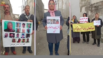 فعالیت جوانان و خانواده‌های زندانیان سیاسی محکوم به اعدام 