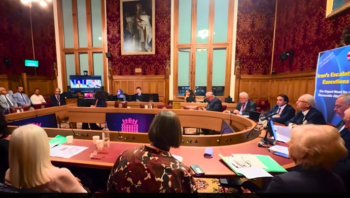 پارلمان انگلستان- کنفرانس ضرورت پاسخگویی بین‌المللی برای توقف اعدامها در ایران