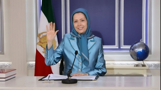 خانم مریم رجوی رئیس‌جمهور برگزیده مقاومت ایران