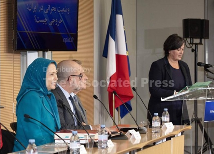 گردهمایی کمیته پارلمانی برای یک ایران دموکراتیک در پارلمان فرانسه 