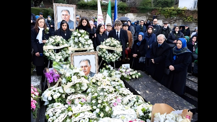 مراسم تشییع دکتر شیخی