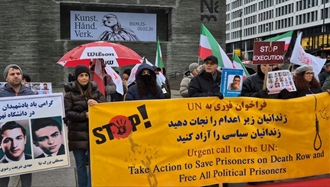 اسلو -برگزاری آکسیون توسط هواداران سازمان مجاهدین به‌مناسبت روز دانشجو - ۱۵آذر۱۴۰۴