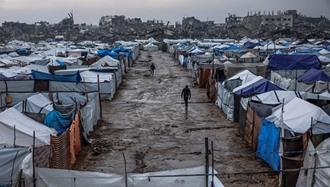 بحران سیل در غزه