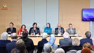 آسوشیتدپرس: مریم رجوی در پارلمان فرانسه موج اعدام‌ها را از زمان قتل‌عام ۶۷ بی‌سابقه خواند