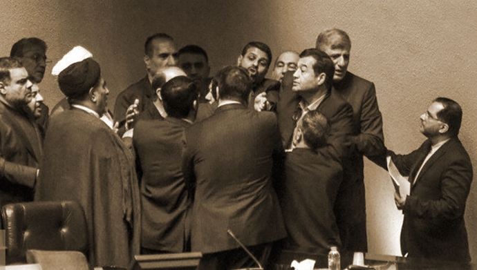 درگیریهای باندی در مجلس رژیم