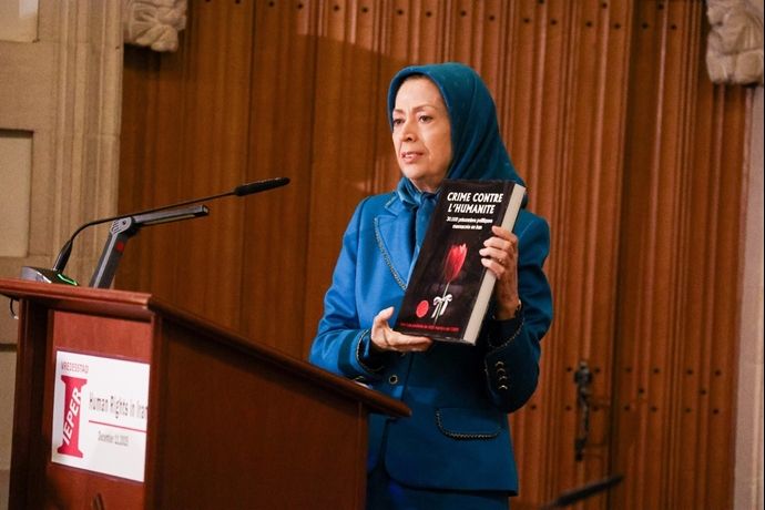 استقبال ایولترم نخست‌وزیر سابق بلژیک، شهردار و اعضای شورای شهر ایپر از خانم مریم رجوی در شهرداری شهر تاریخی ایپر