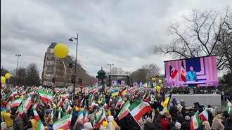 تظاهرات در سالگرد انقلاب ضدسلطنتی مردم ایران - پاریس ۲۰ بهمن ۱۴۰۳