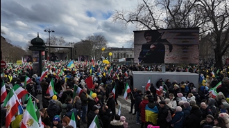 تظاهرات در سالگرد انقلاب ضدسلطنتی مردم ایران - پاریس ۲۰ بهمن ۱۴۰۳