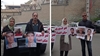 تجمع بستگان زندانیان سیاسی محکوم به اعدام مقابل زندان اوین