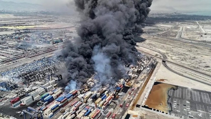انفجار بندرعباس