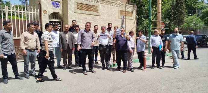 خرم‌آباد تجمع اعتراضی نانوایان استان لرستان مقابل استانداری