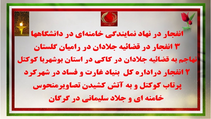 عملیات آتشین کانونهای شورشی