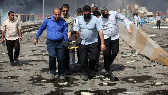 انفجار بندرعباس